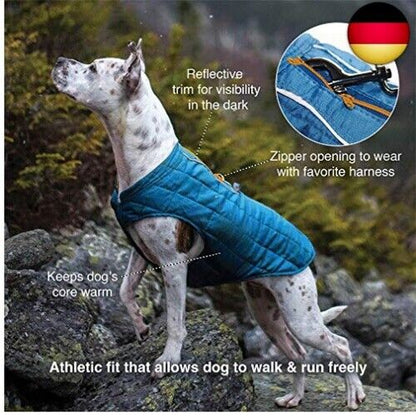Kurgo Loft Hundejacke, Mit Hundegeschirr Kombinierbar, Wasserdicht Und